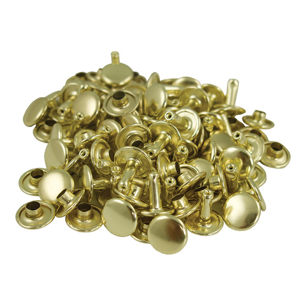 DBCPR.Gold Plated.jpg Double Capped Rivets Image